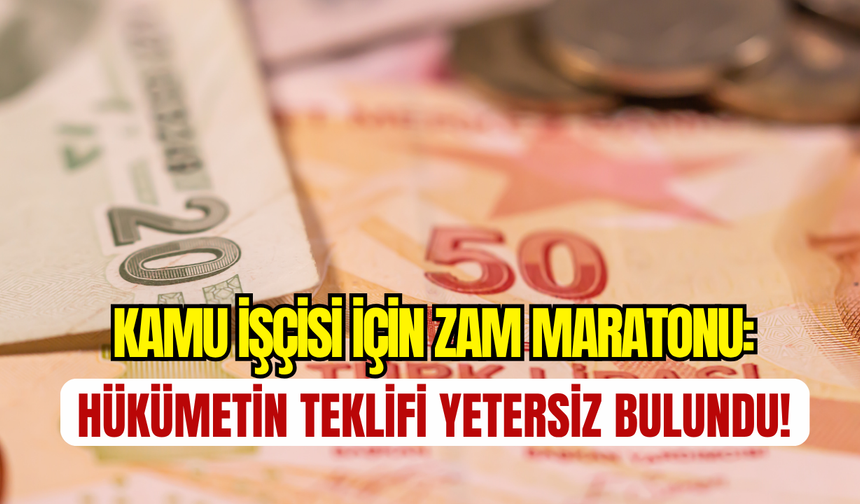 Kamu işçileri için hükümetin zam teklifi belli oldu: Yüzde 16 + yüzde 8