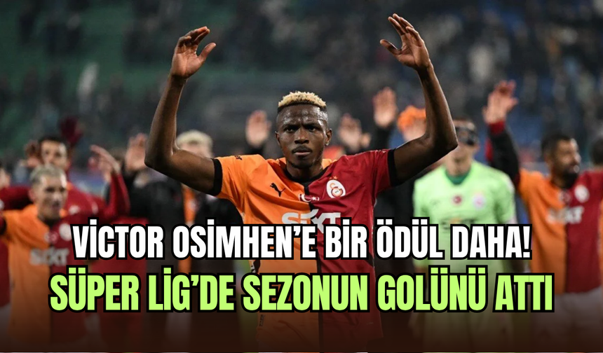 Süper Lig’de sezonun golü ondan: Victor Osimhen’in Antalyaspor’a enfes röveşata