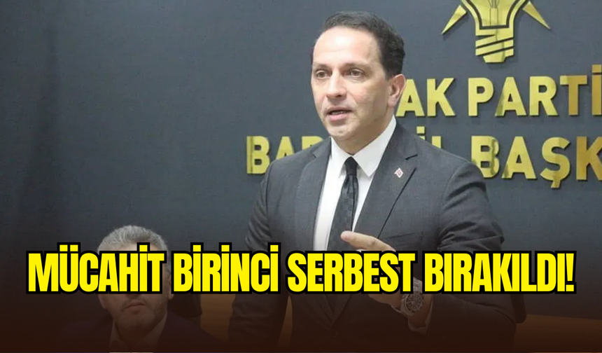 Eski AKP’li Mücahit Birinci, adli kontrol şartıyla serbest bırakıldı