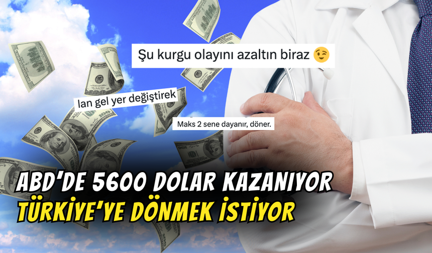 ABD’de 5600 Dolar Kazanan Türk Doktor Adayı Türkiye’ye Dönmek İstiyor