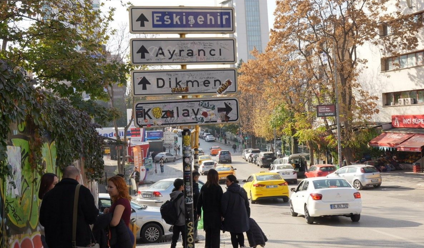 Ankara Kızılay Tabelası Nerede? Ankara Kızılay Tabelası Akımı Nedir?