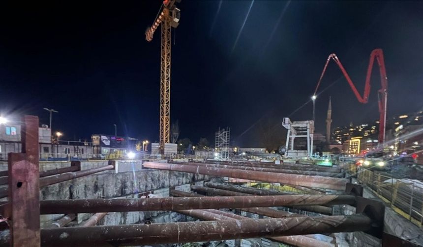 Metro inşaatında iskele faciası: 1 işçi hayatını kaybetti