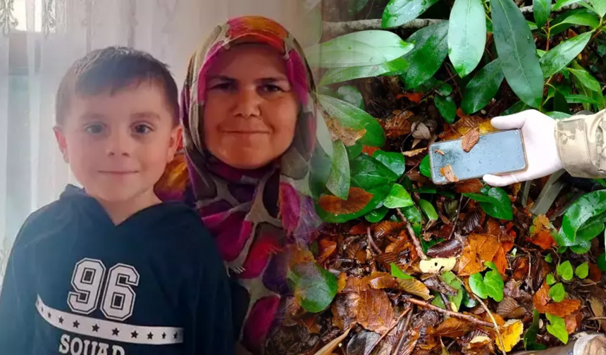 Kastamonu’da oğlu ile hayatını kaybeden annenin cep telefonu da bulundu