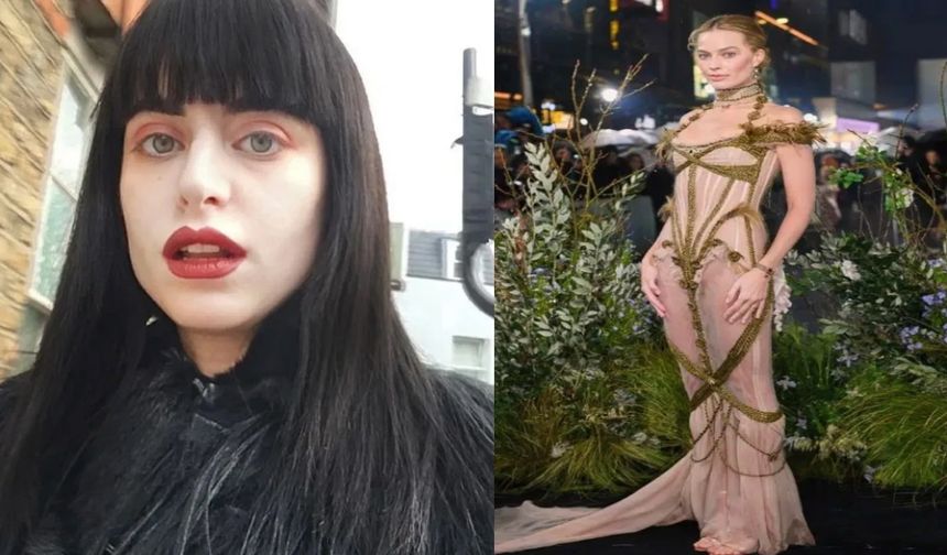 Dünya bu Türk kadını konuşuyor: Margot Robbie’nin Londra galasındaki ‘Dilara Fındıkoğlu’ imzası!
