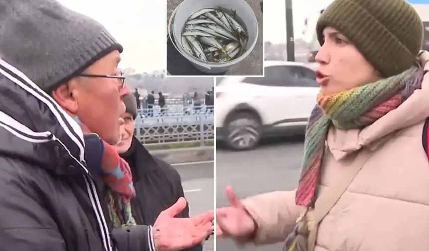"Ben veganım" diyen kadın satın alacağını söylediği balıkları denize attı