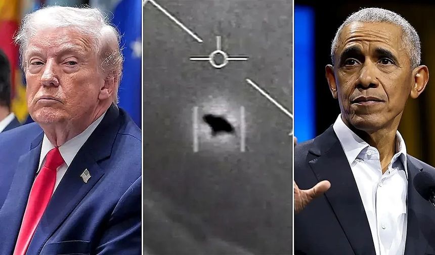 Obama'nın "Uzaylılar gerçek" çıkışı sonrası Trump harekete geçti