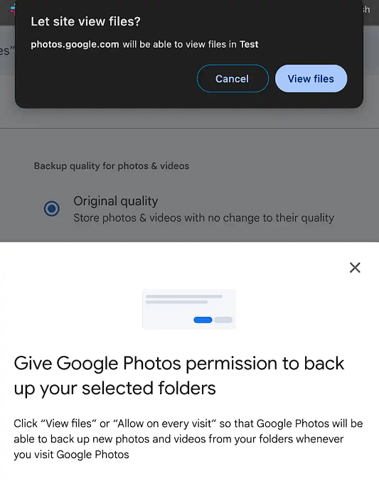 Google Photos Web Sitesi, Bilgisayarınızdaki Klasörleri Doğrudan Yedekleyebiliyor! (1)