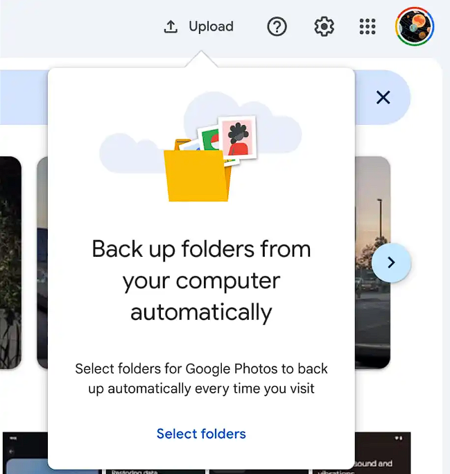 Google Photos Web Sitesi, Bilgisayarınızdaki Klasörleri Doğrudan Yedekleyebiliyor! (3)