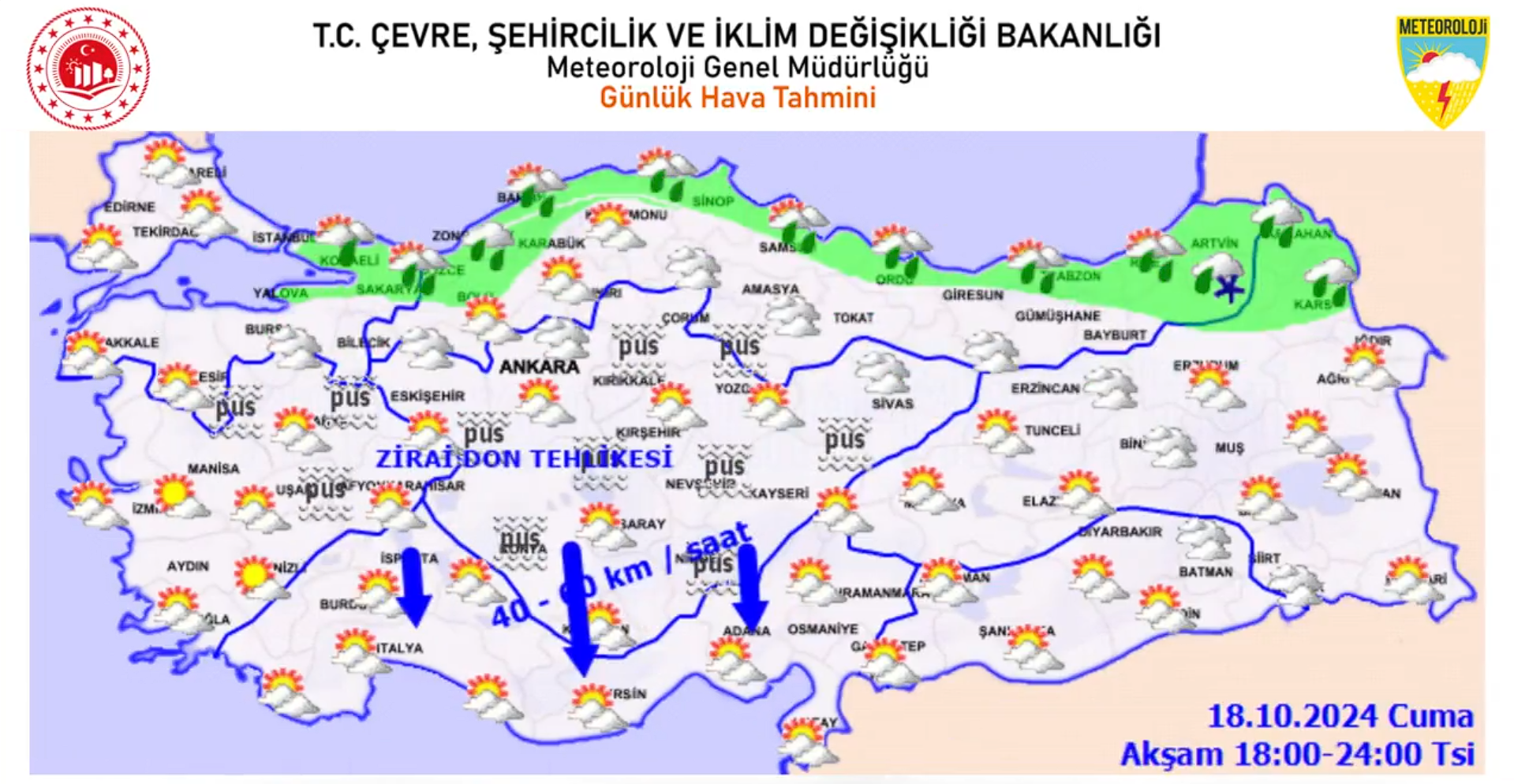 Hava Durumu Alarmı Kar Ve Sağanak Yağış Geliyor! (3)