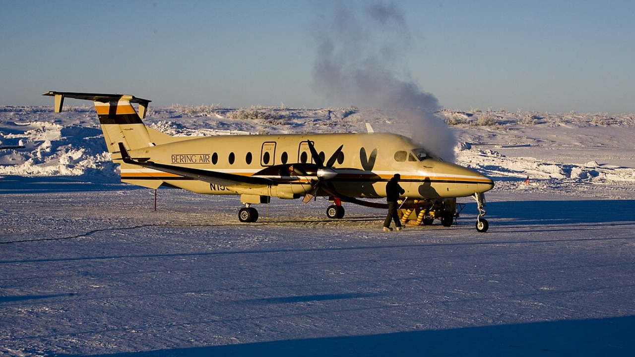 Alaska’da Bering Air Uçağı Kayboldu 10 Kişi Kayıp (1)