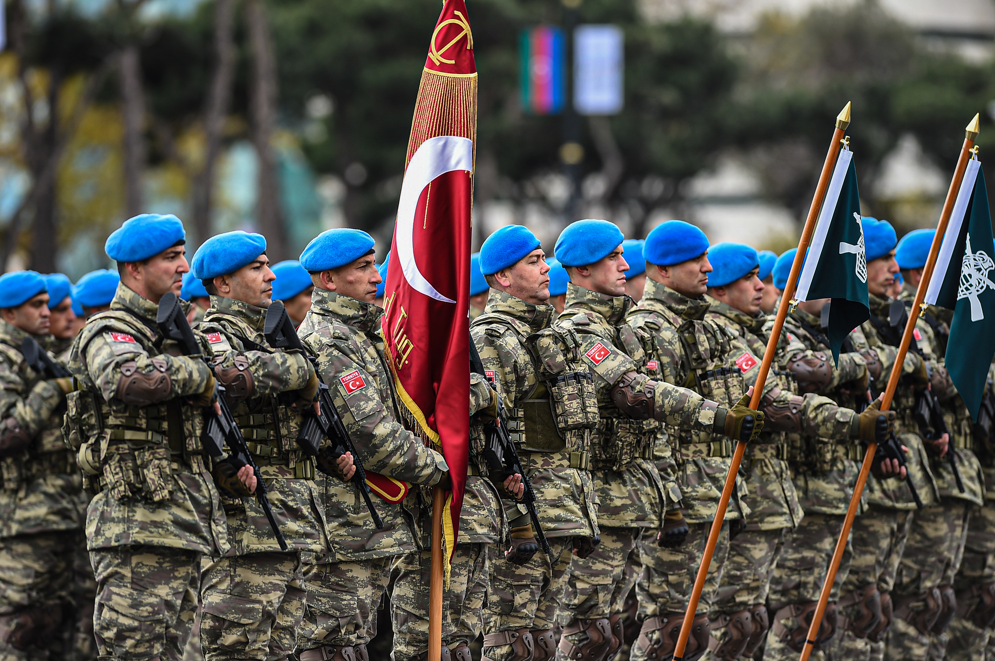 Servicemen Of The Turkish Special Forces Command, Led By The Captain Harun Ergin 3