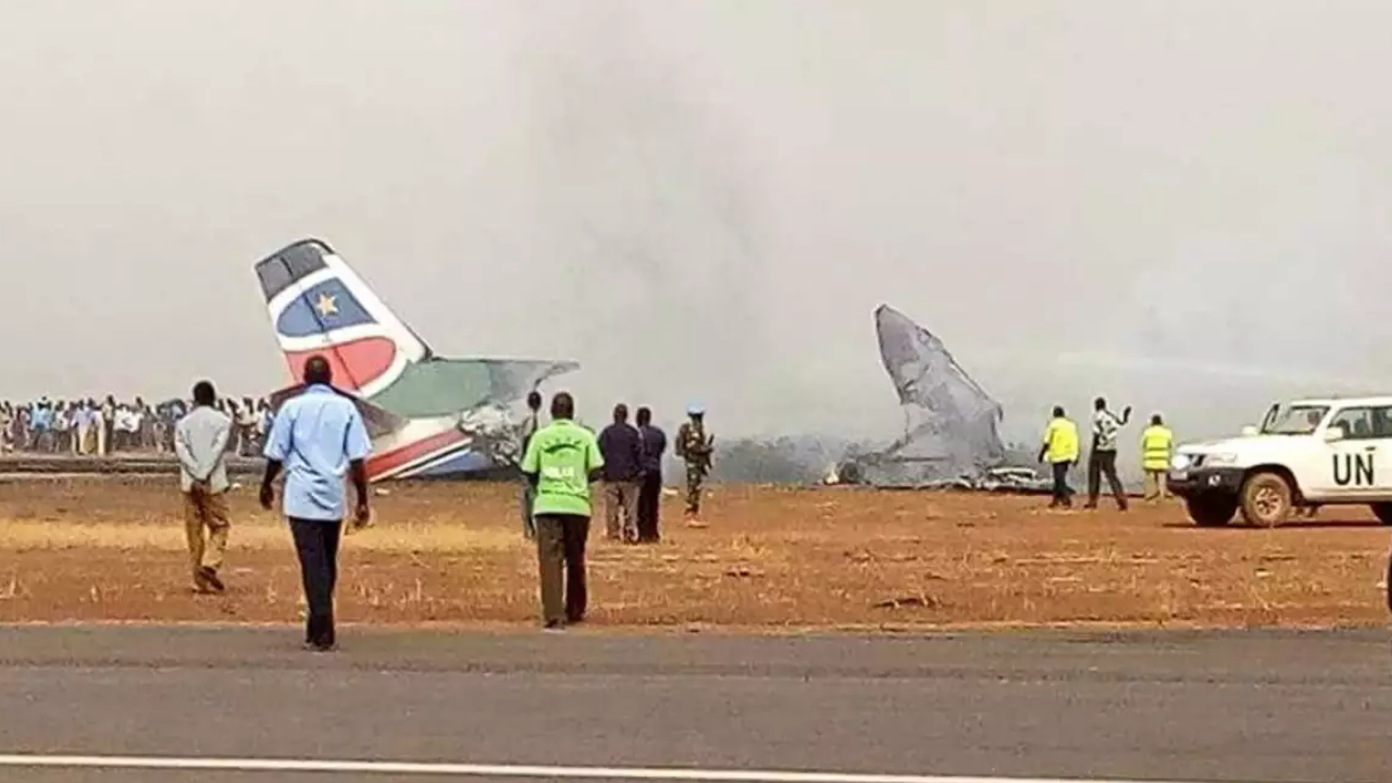 Sudan’da Askeri Uçak Düştü 46 Ölü Var