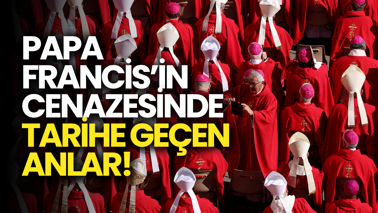 Papa Francis’in Cenazesinden Tarihe Geçen Fotoğraflar!