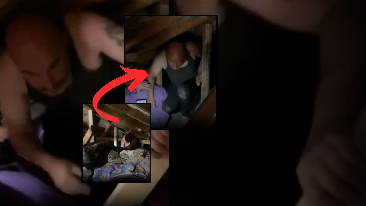 9 Yıl Hapis Cezası Bulunan Hükümlü Tavan Arasında Yakalandı (2)