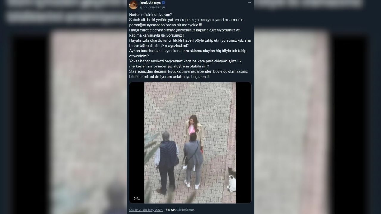 Deniz Akkaya’ya 50 Bin Tl Tazminat Cezası! (1)
