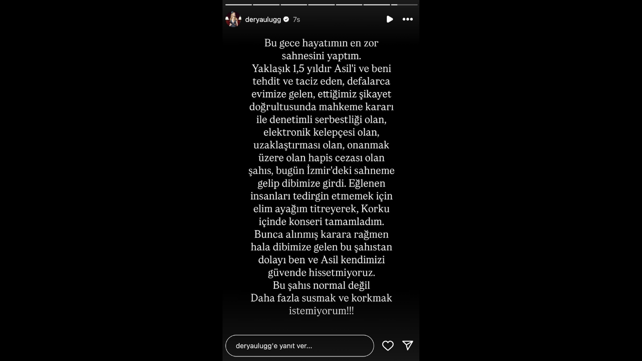 Derya Uluğ, Artık Susmak İstemiyorum Diyerek Korkunç Tehditlerini İfşa Etti (1)