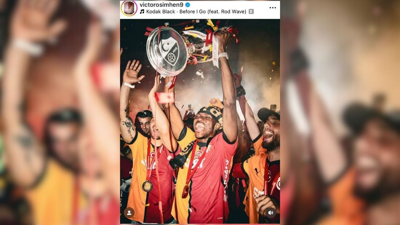 Galatasaray'da Osimhen'nden Veda Sinyali!