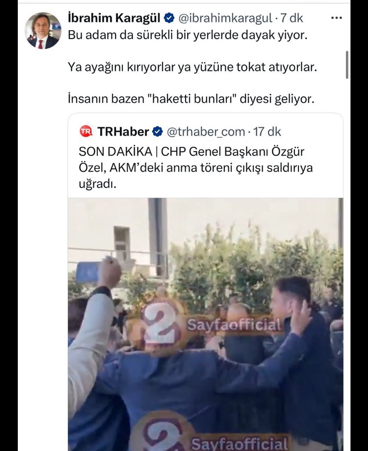 İbrahim Karagülden Özgür Özele Skandal Sözler Hak Etti Paylaşımını Hızla Sildi (2)