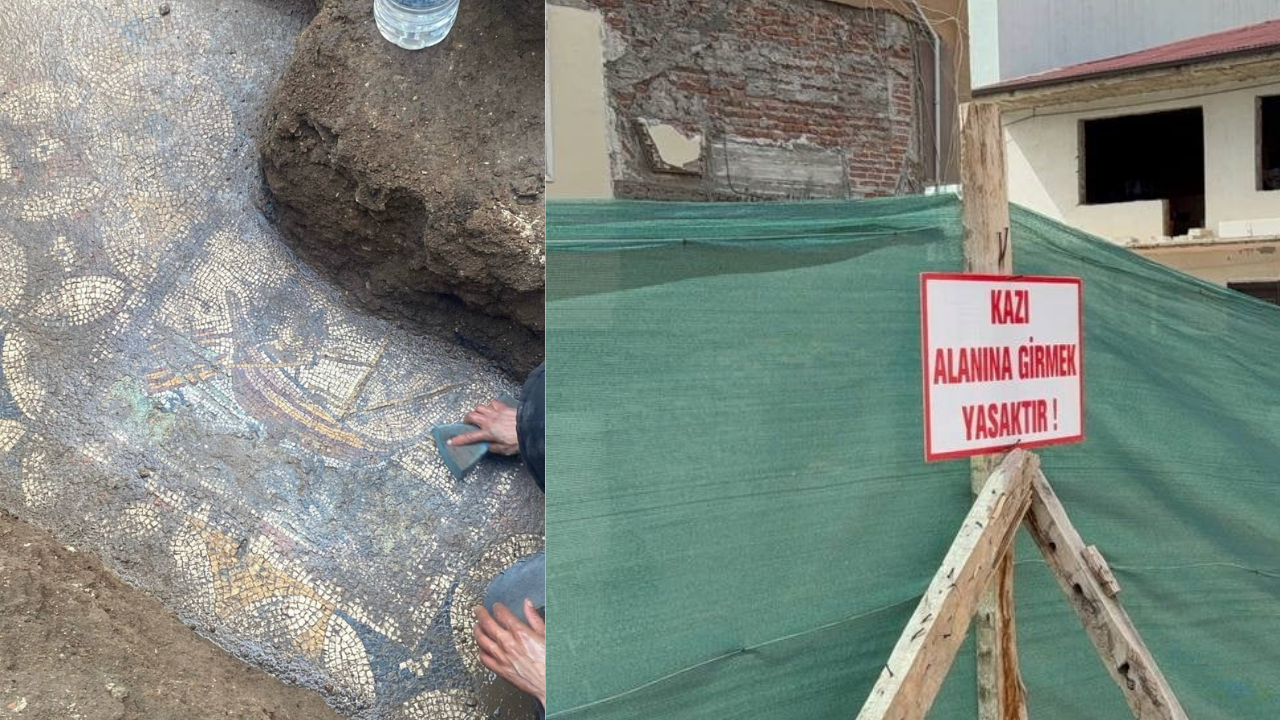 İznik’te Hz. İsa Dönemine Ait Mozaik Bulundu Gladyatör De Bursalı Çıktı! (2)