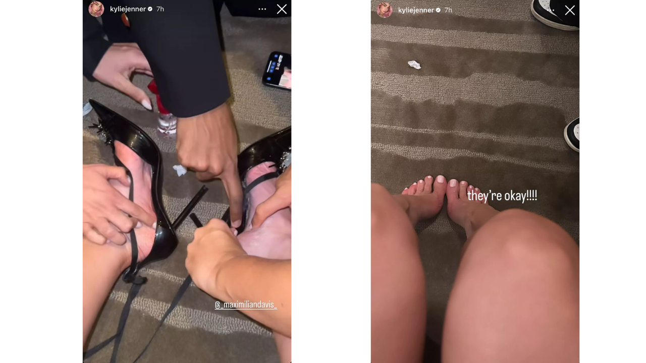 Kylie Jenner’dan Met Gala İtirafı “Ayağım Ayakkabının İçine Sıkıştı!” (1)