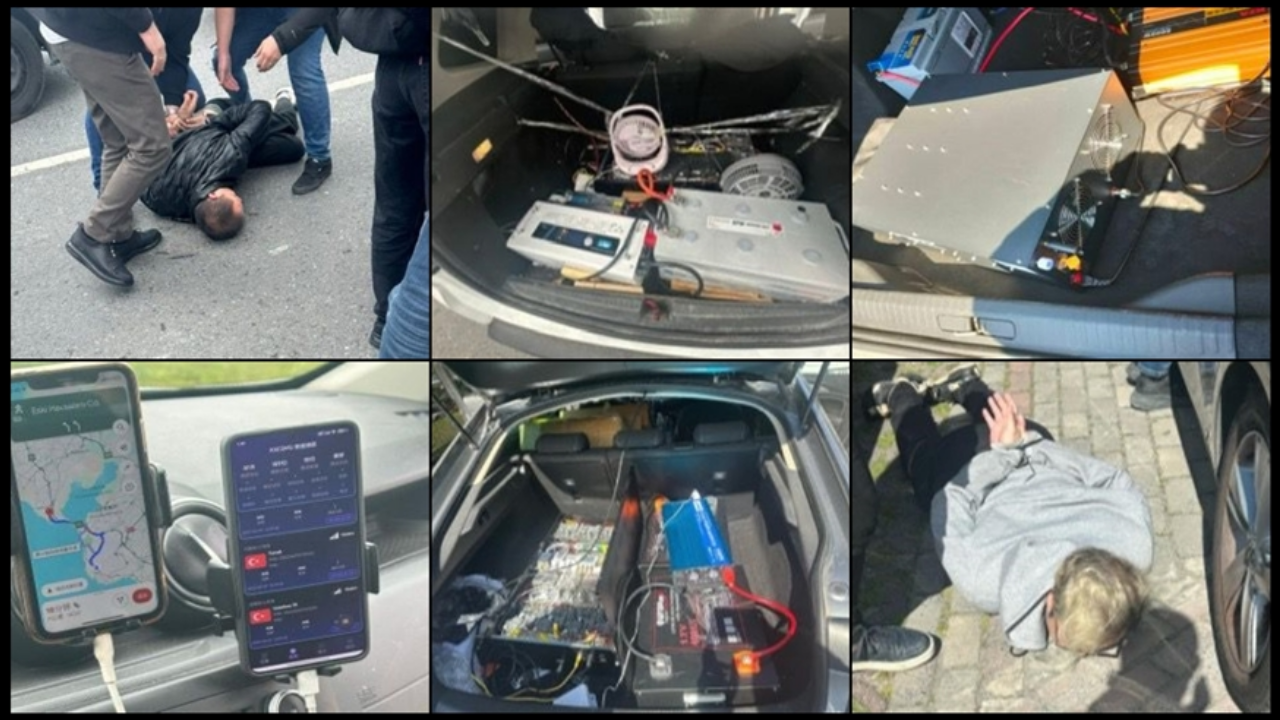 Mi̇t’ten Şok Operasyon Sahte Baz İstasyonu Ile Dinleme Yapan Siber Casusluk Çetesi Çökertildi!
