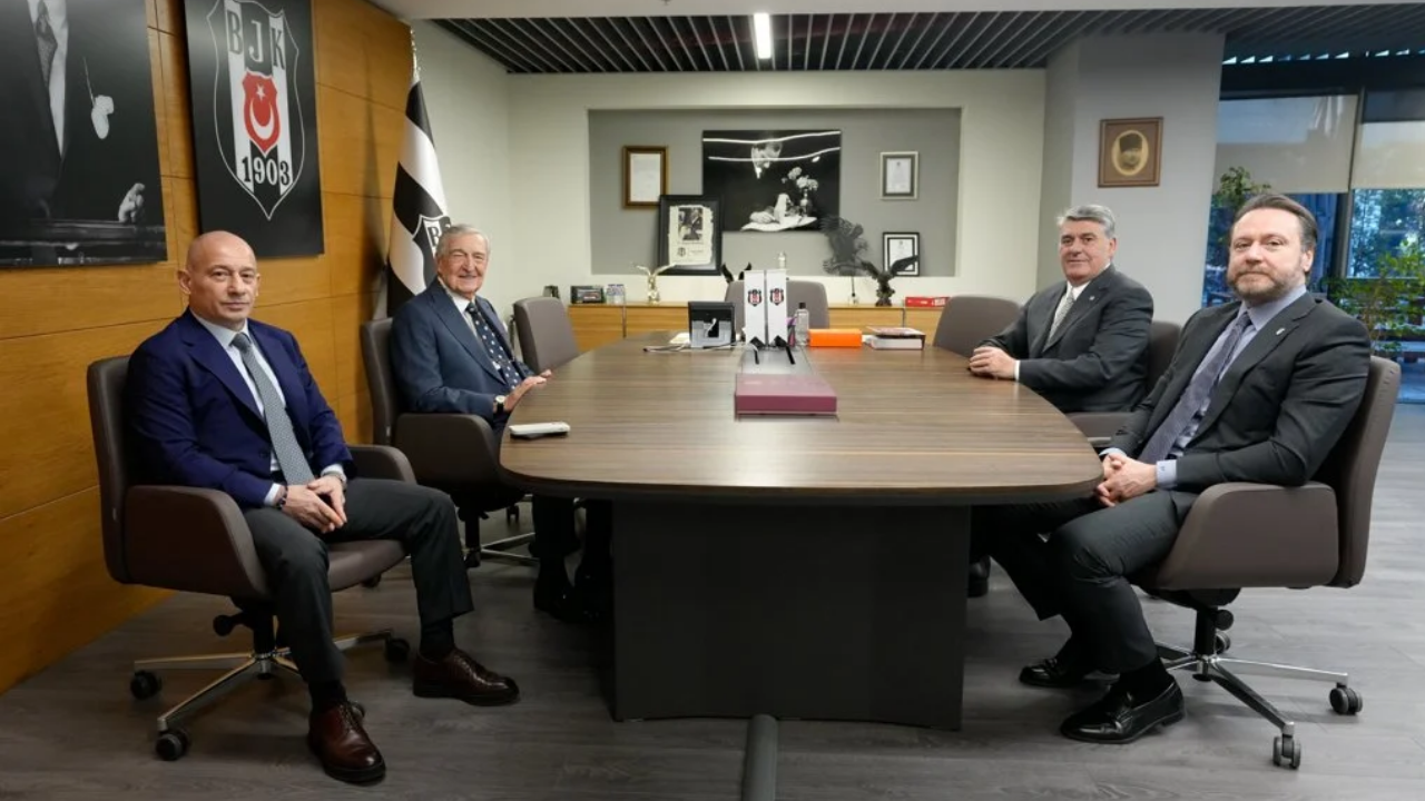 Rahmi Koç’tan Beşiktaş Başkanı Serdar Adalı’ya Ziyaret (1)
