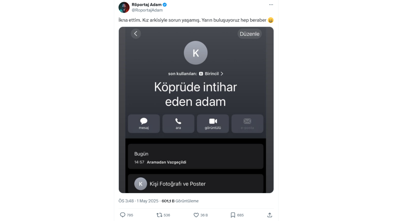 Röportaj Adam Mahsun Karaca, Köprüden Atlamak İsteyen Genci Vazgeçirdi!