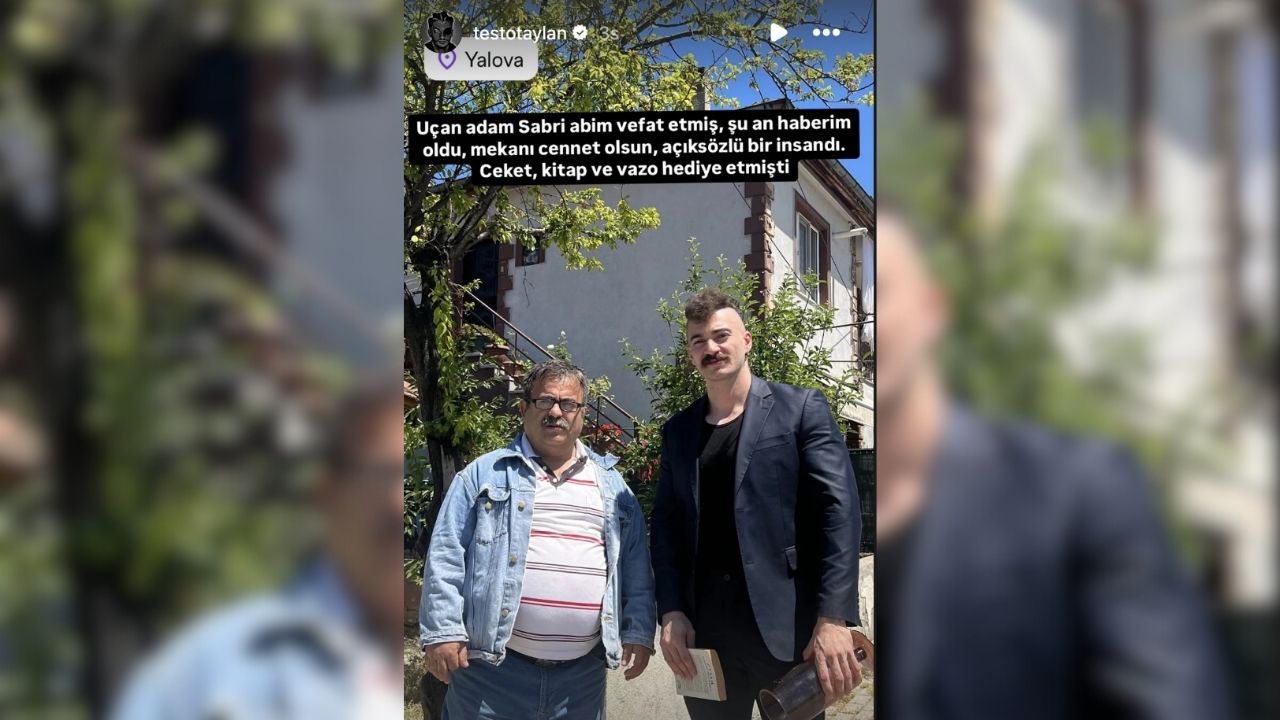Uçan Adam Sabri̇ Yaşamini Yi̇ti̇rdi̇ (2)