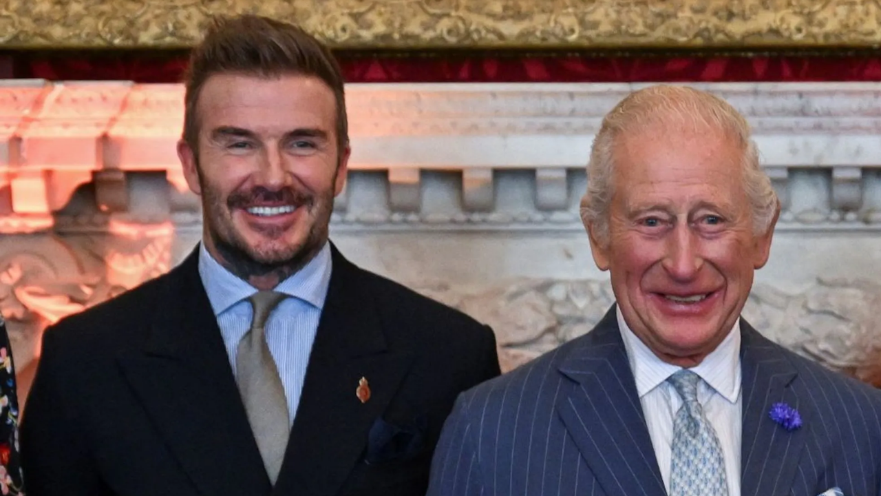 David Beckham’a “Şövalye” Unvanı Verildi (1)