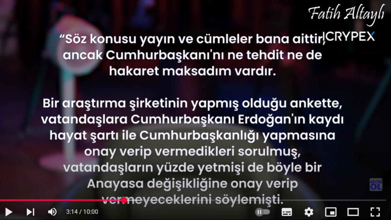 Fatih Altaylı’nın Tutuklanması Youtube’da Yankı Buldu ‘’Fatih Altaylı Yorumlayamıyor’’