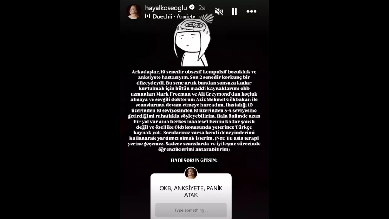 Hayal Köseoğlu’ndan Samimi Itiraf ‘’10 Yıldır Savaş Veriyorum’’ (1)