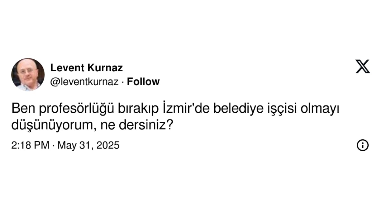 “İşçi Olmayı Düşünüyorum” Diyen Profesöre Sosyal Medyadan Tepki Yağdı (2)