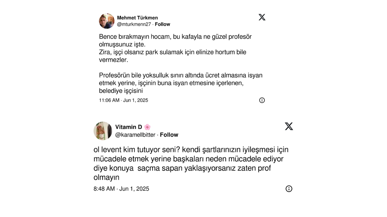 “İşçi Olmayı Düşünüyorum” Diyen Profesöre Sosyal Medyadan Tepki Yağdı (4)