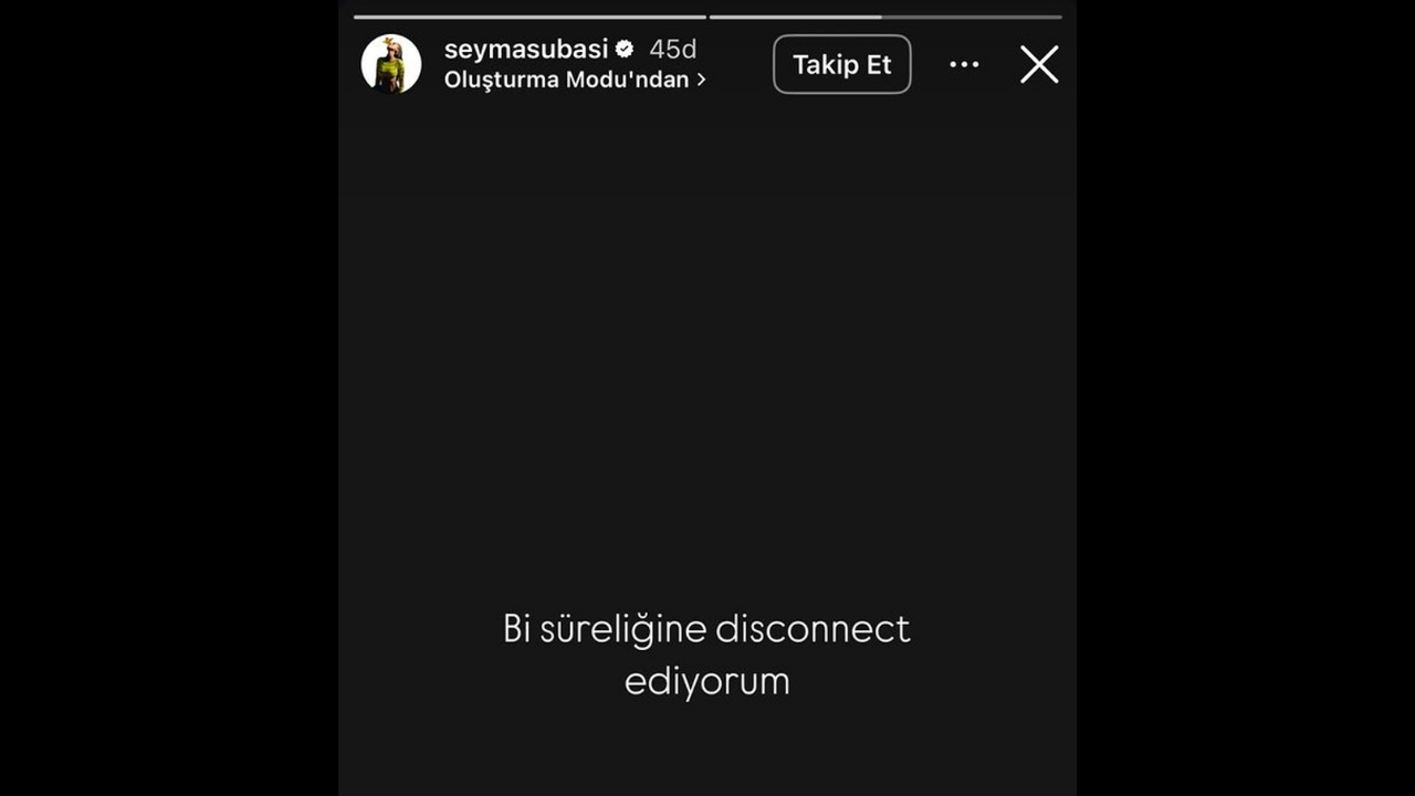 Şeyma Subaşı’dan Hayranlarını Şaşırtan Karar Sosyal Medyayı Bıraktı (2)