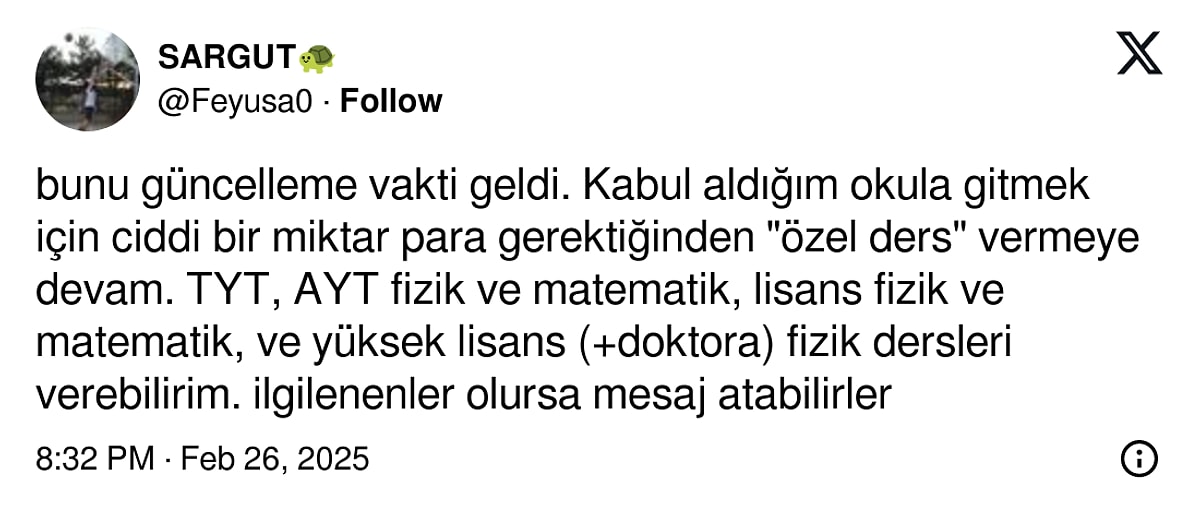 Abd’den Doktora Kabulü Alan Odtü Fizik Mezununun Vizesi Reddedildi2
