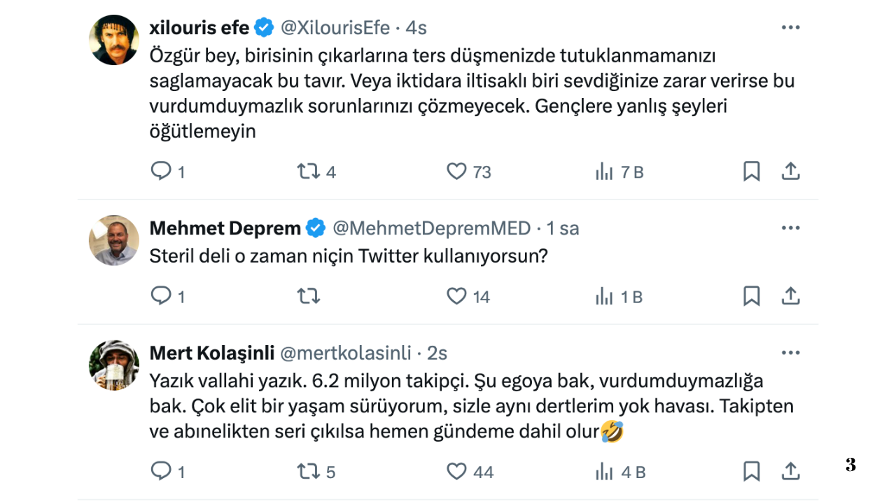 Ekonomist Özgür Demirtaş, Sosyal Medyada Sessize Aldığı Kelimelerle Psikolojisini Koruduğunu Açıkladı. Ancak Bu Tavrı, Takipçileri Arasında Büyük Tartışma Yarattı3