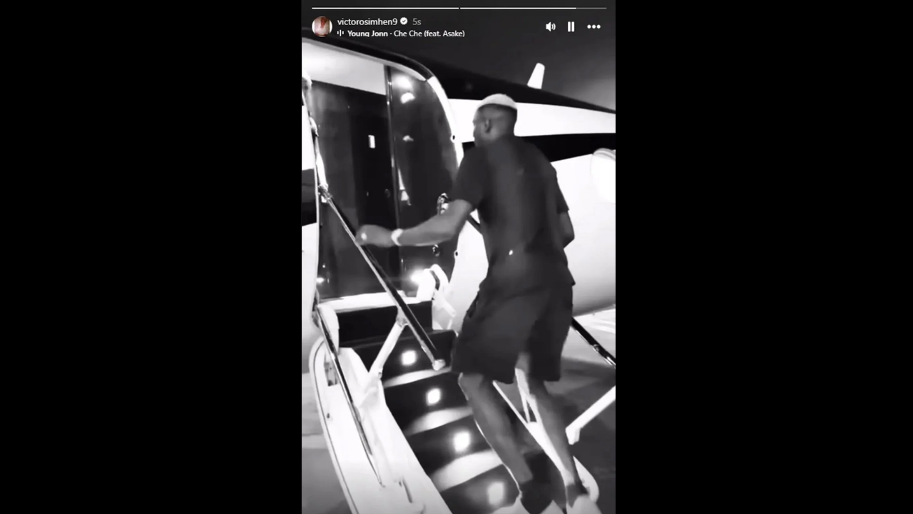 Galatasaray Ile Anlaşan Victor Osimhen’in İstanbul’a Geleceği Saat Belli Oldu (1)