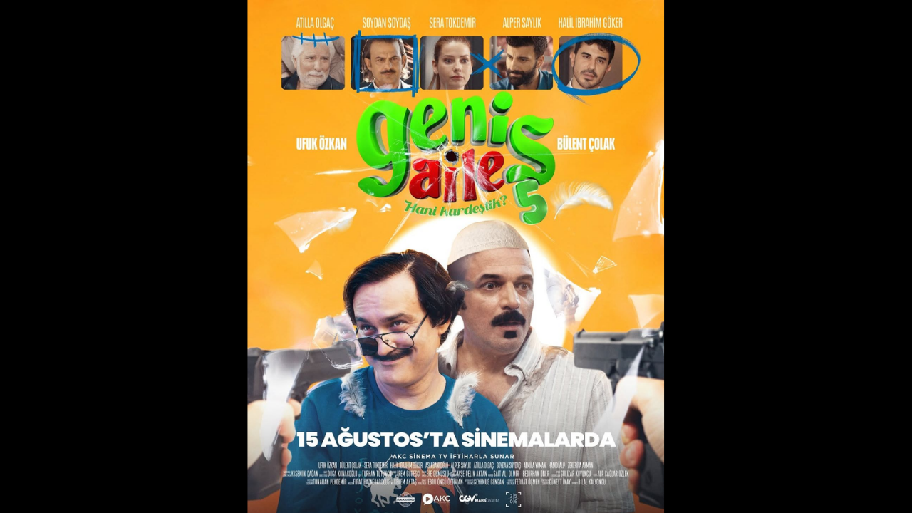 Geniş Aile 5 ‘Hani Kardeştik’ Filminin Afişi Yayınlandı Cevahir Ve Ulvi Ikilisi Geri Dönüyor