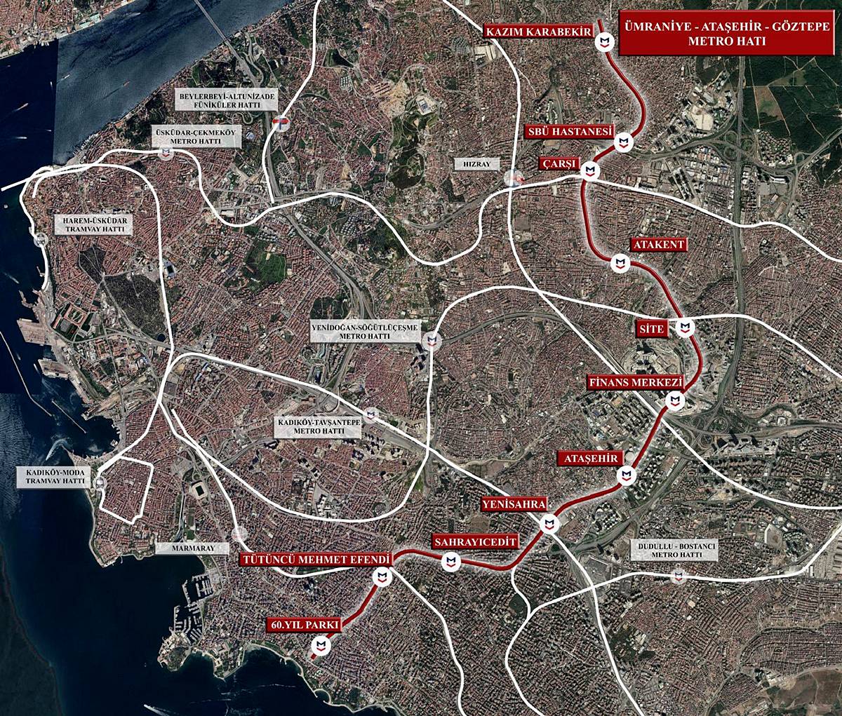 İstanbul Rahat Bir Nefes Alacak! M12 Metro Hattı Çok Yakında Açılıyor!