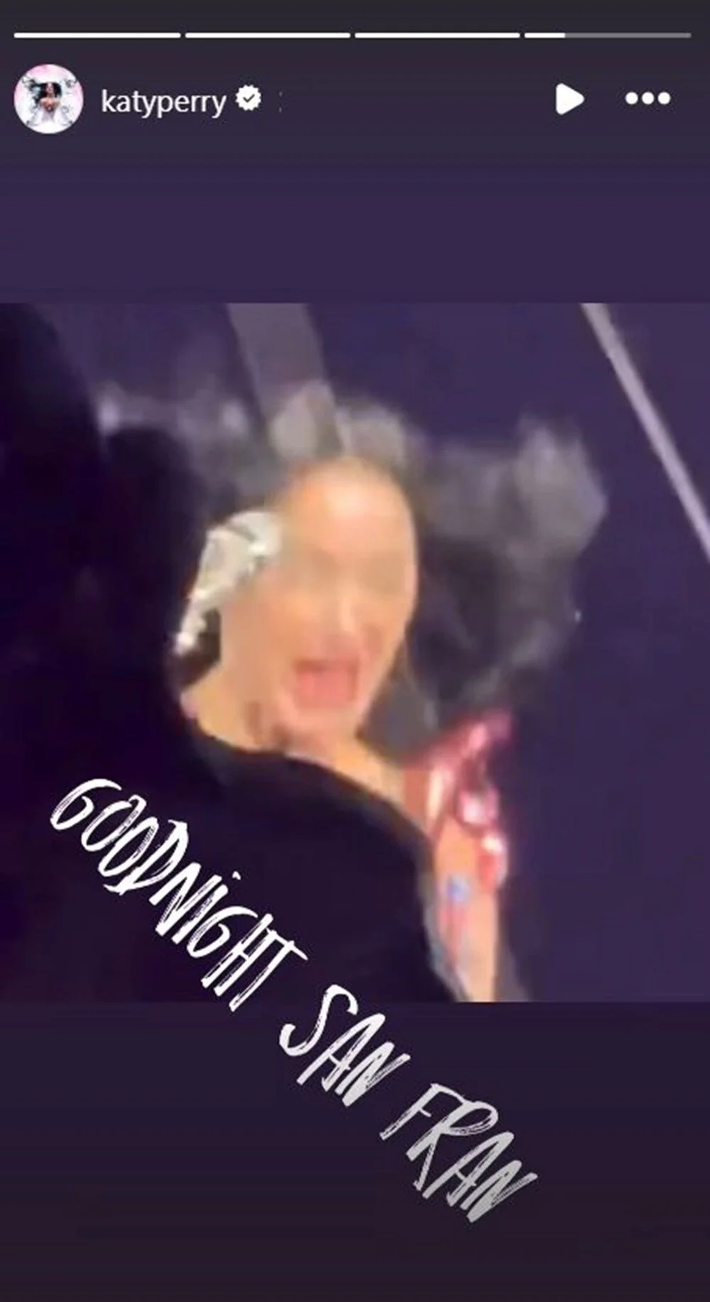 Katy Perry Konserinde Korku Dolu Anlar