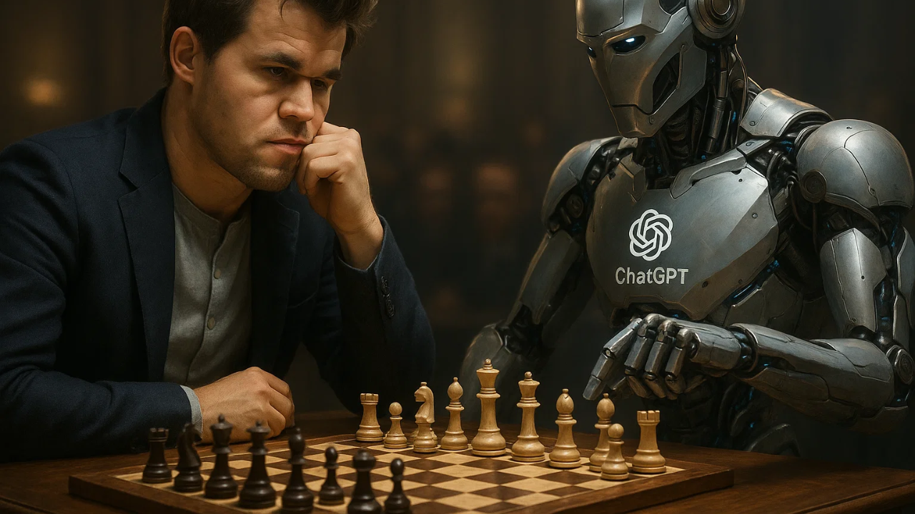 Magnus Carlsen, Chatgpt'yi Satrançta Taş Kaybetmeden 53 Hamlede Yendi! (2)