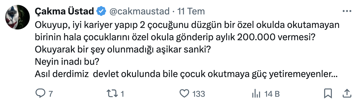 Mert Başaran'ın 250 Bin Tl Maaşla Geçinemiyor Paylaşımına Tepki Yağdı2025 07 13 12.34.14