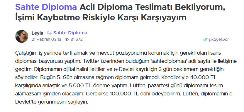 Parayı Veren Mezun Oluyor Türkiye'de Sahte Diploma Skandalı Patladı2