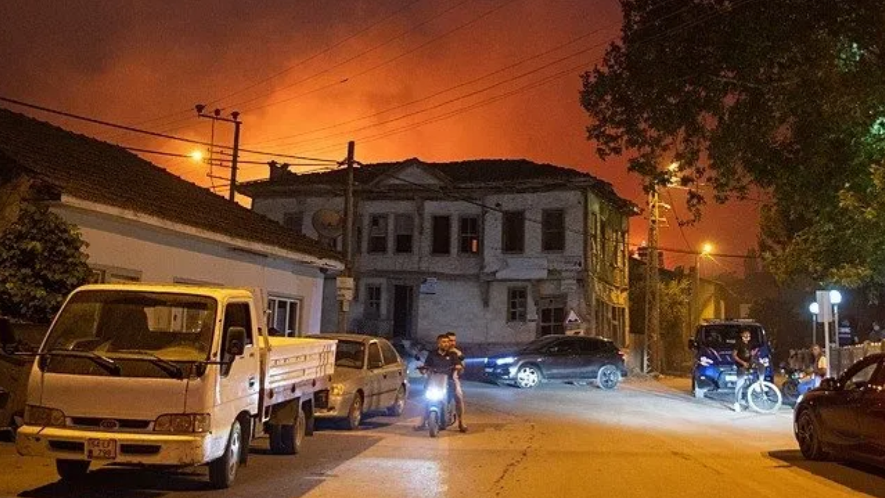 Sakarya'da Alevler Kontrolden Çıktı! (1)