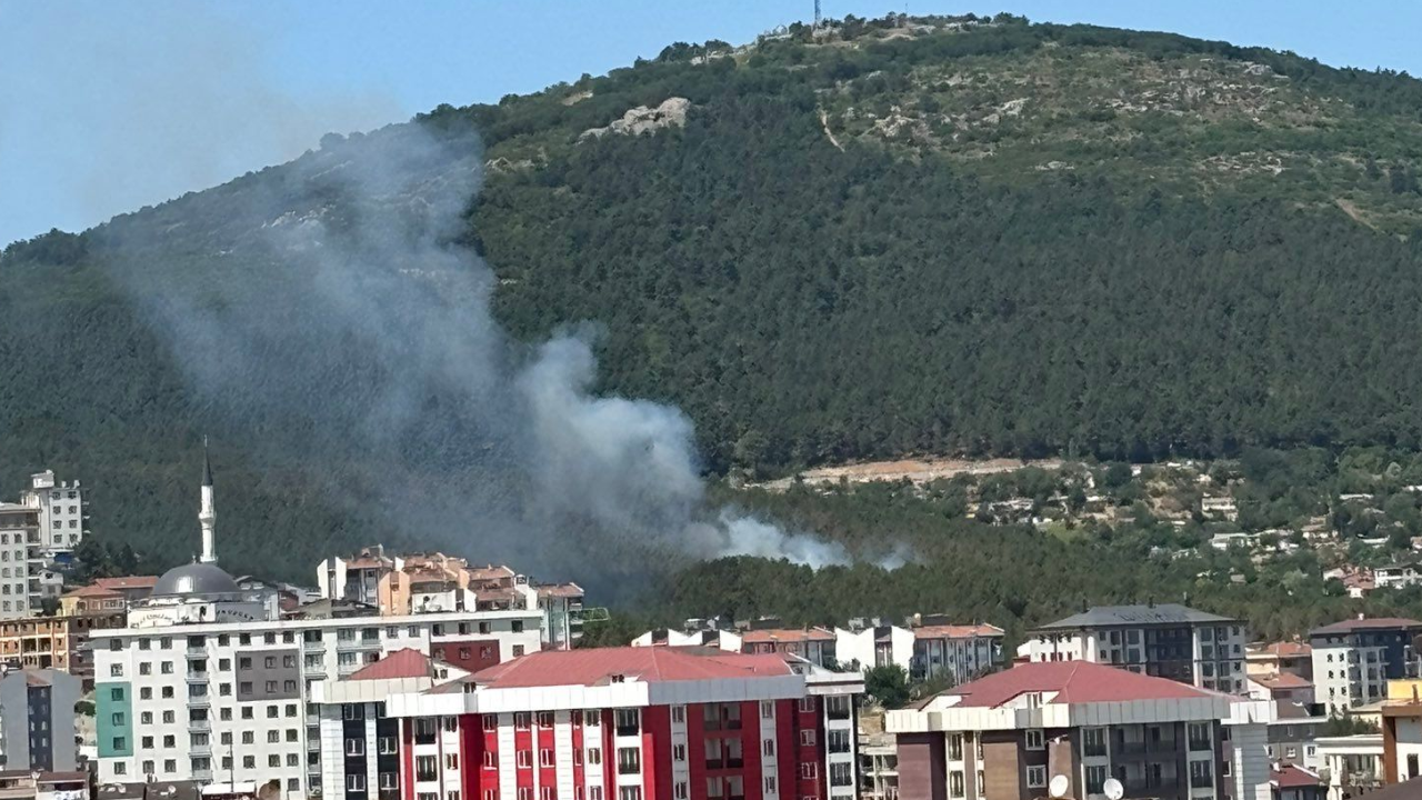 Son Daki̇ka İstanbul Alev Alev! Aydos Ormanı'nda Yangın Paniği (1)