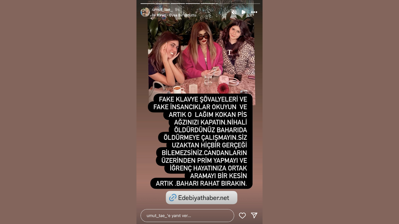 Umut Candan, Nihal Yoğun Bakımdayken Damadı Faruk Çiçek'e Attığı Mesajları Paylaştı! (1)