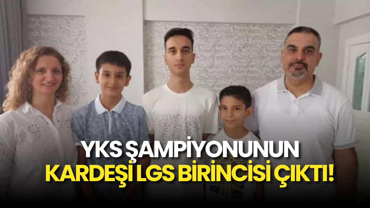 Yks Şampiyonunun Kardeşi De Lgs Birincisiymiş! (2)