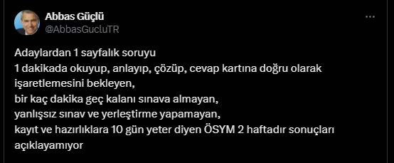 2025 Yks Sonuçları Açıklandı Mı? Neden Hala Sonuçlar Açıklanmadı? 2