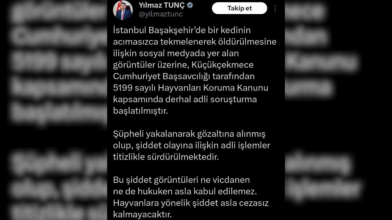 Bakan Tunç “Cezve”Yi Işkence Ederek Öldüren Cani Hakkında Konuştu! (3)