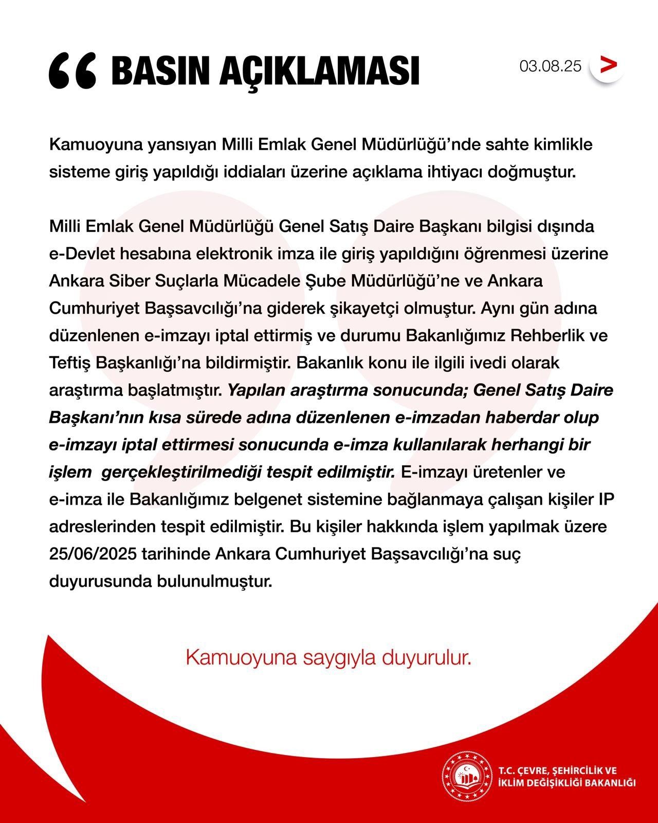 Bakanlık, Sahte Diploma Çetesinin Milli Emlak'a Sızdığını Doğruladı!1